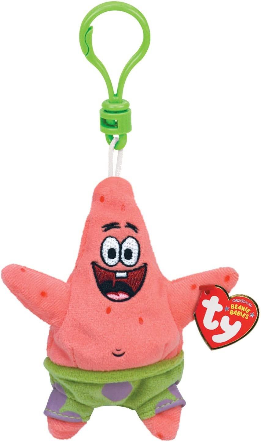 Patrick Star Plush Clip 4"