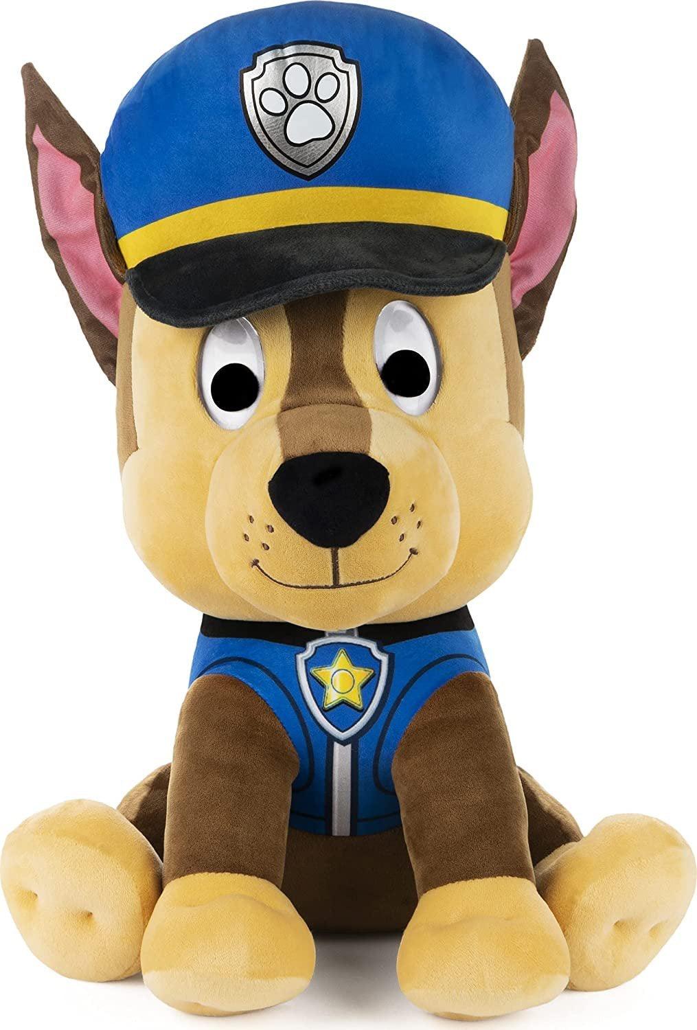 PAW Patrol Chase Plush Stuffed Animal Dog Large, 16.5