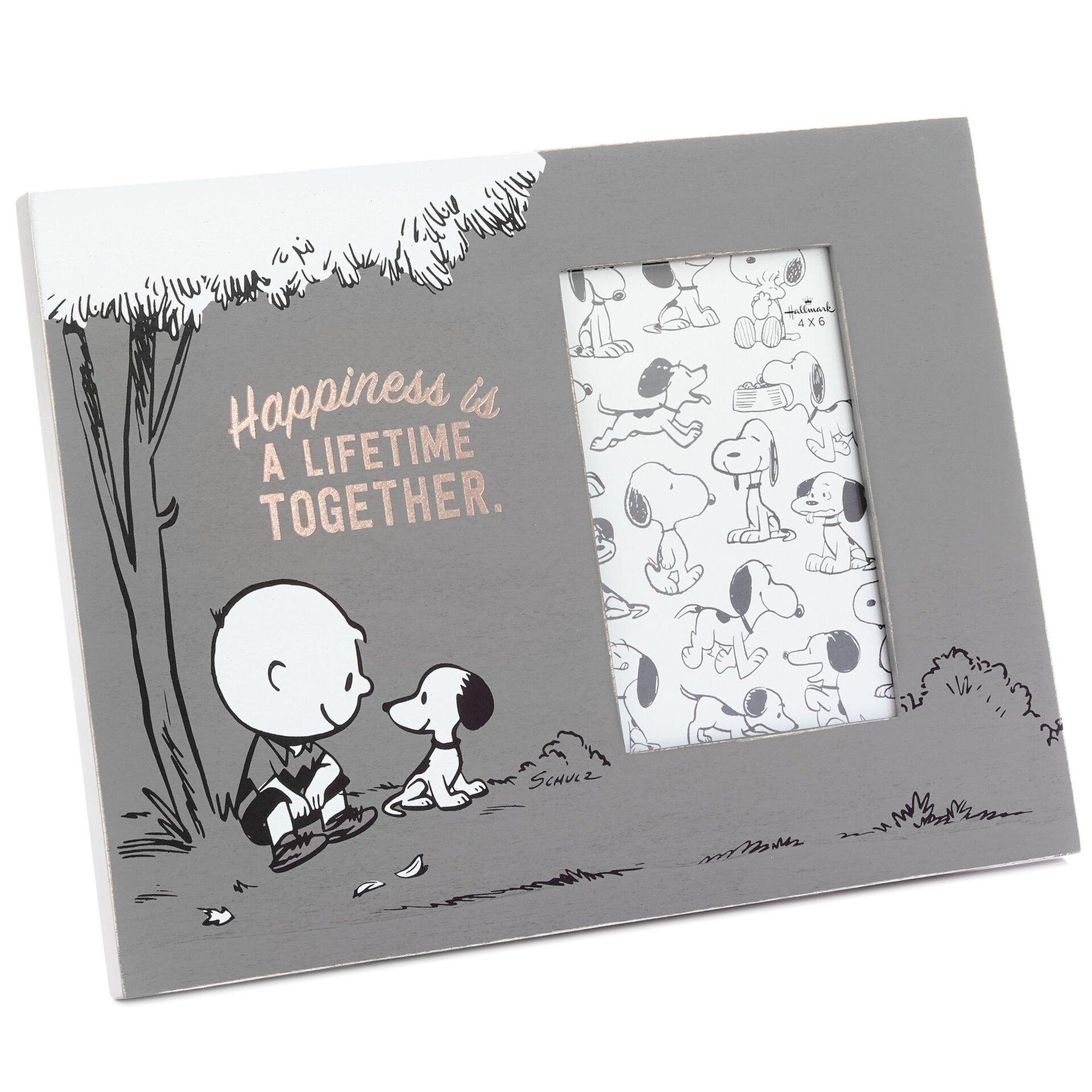 Peanuts® Happiness Together Picture Frame, 4x6