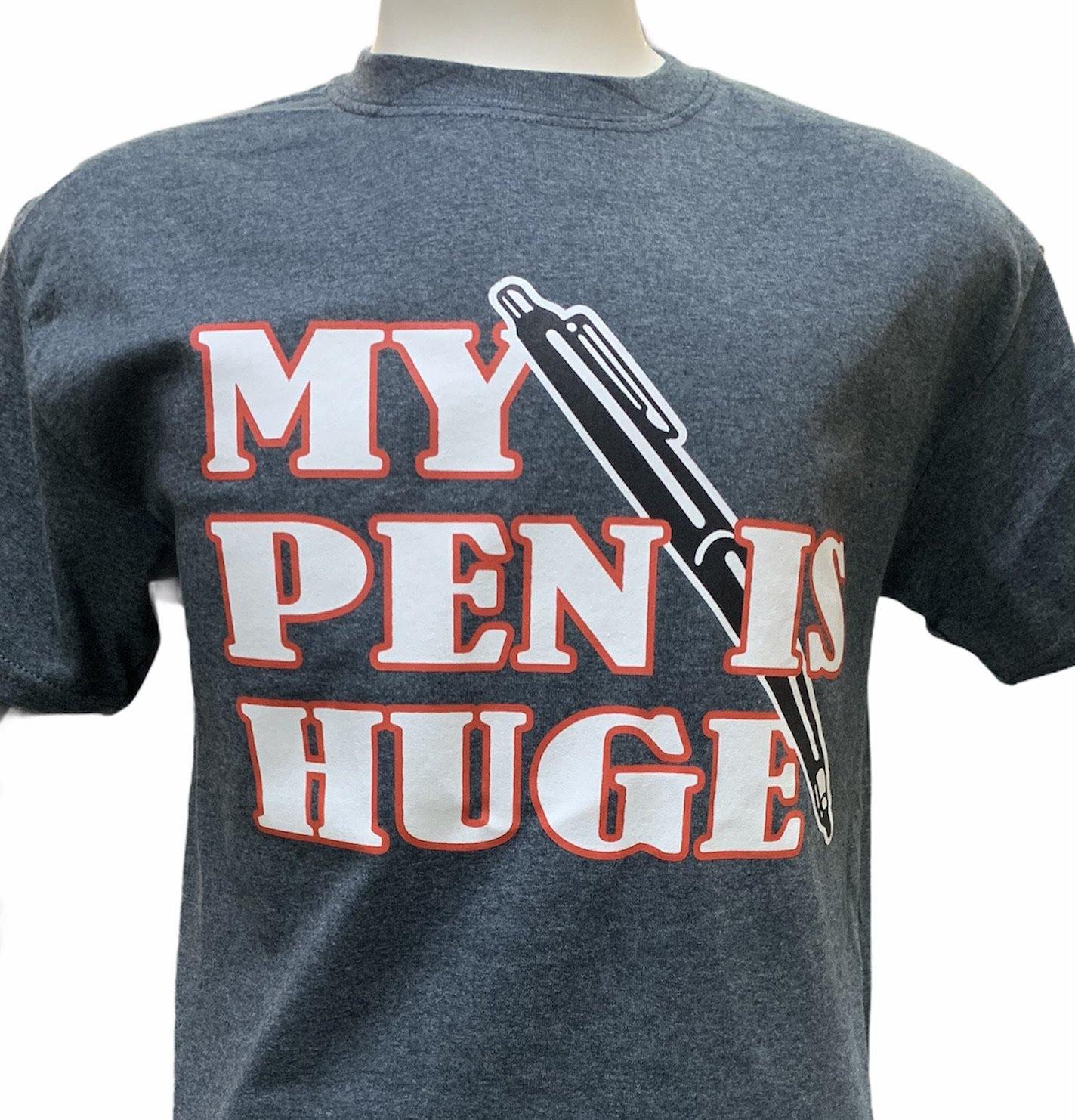 Pen Is Huge /Dark Grey