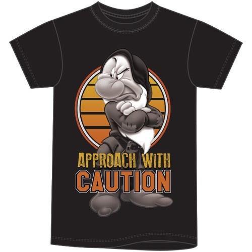 Plus Unisex T Shirt Grumpiness, Black