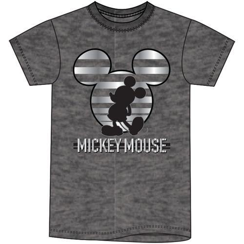 Plus Unisex T Shirt Mickey Stripe Icon