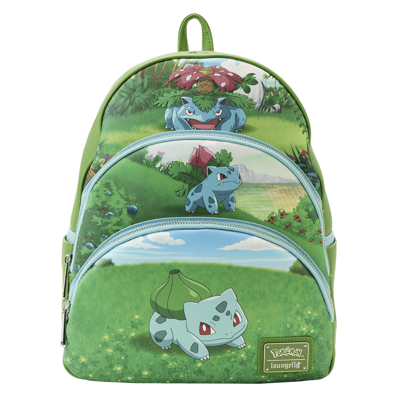 Pokémon Bulbasaur Evolutions Triple Pocket Backpack