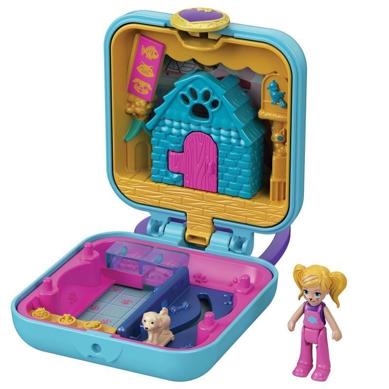 Polly Pocket Doghouse Tiny Pocket Places Mini Compact