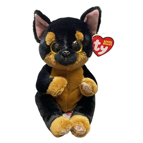 TY Beanie Baby (Beanie Bellies) - FRITZ the Dog (6 inch)