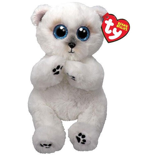 TY Beanie Baby WUZZY the Polar Bear (6 inch)