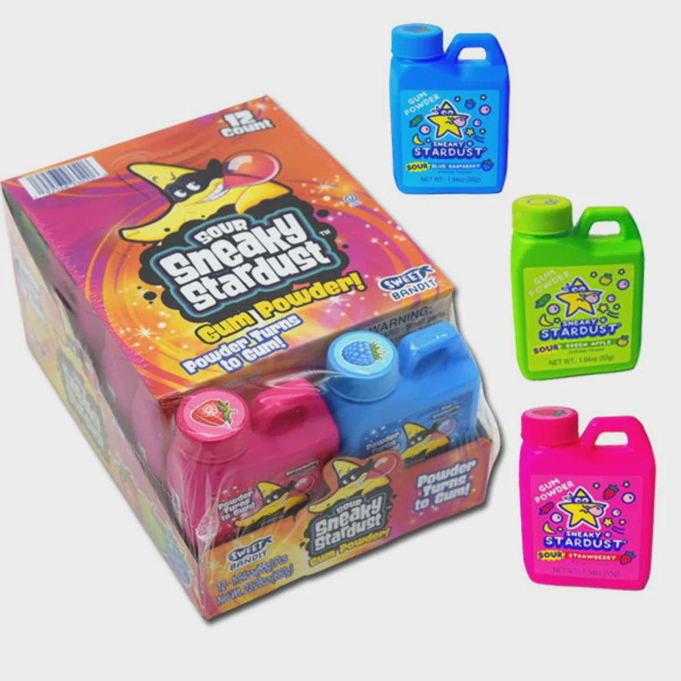 Sour Sneaky Stardust Gum Powder