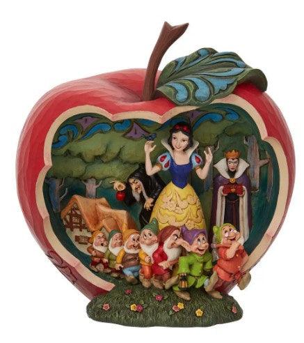 Snow White Apple Scene Figurine