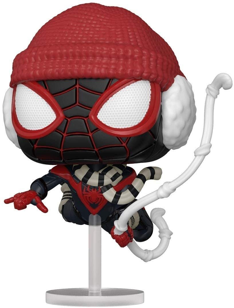 Spider Man Miles Morales Winter Suit Vinyl Figure Pop