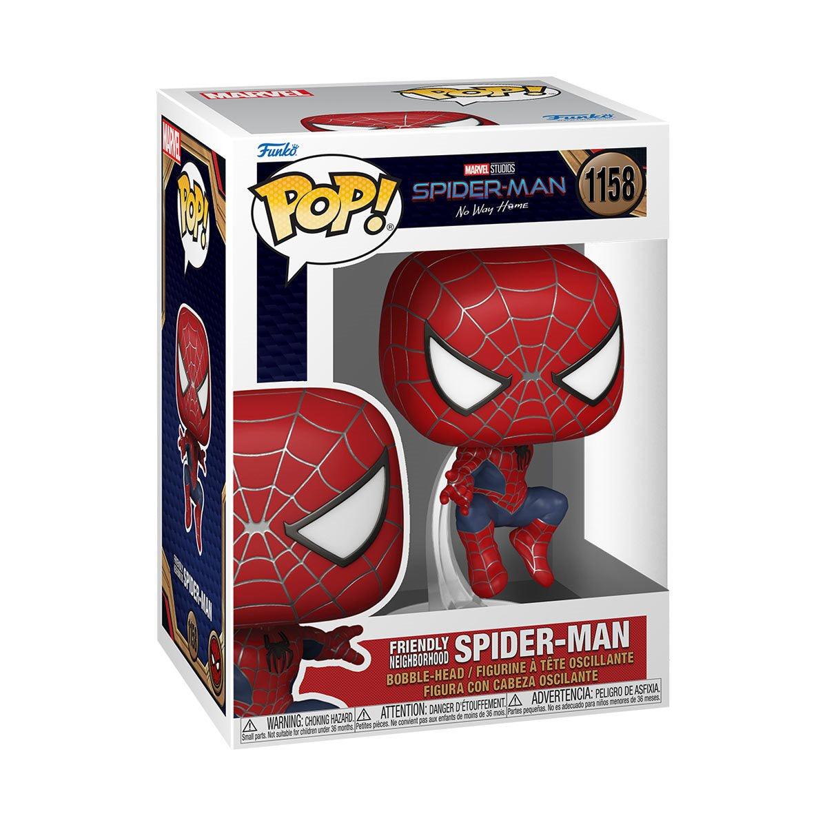 Spider-Man: No Way Home Friendly Neighborhood Spider-Man Leaping Funko Pop! Vinyl Figure