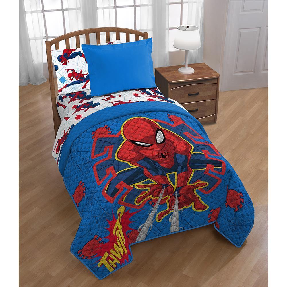 Spiderman Twin 2 Piece Bedspread Set