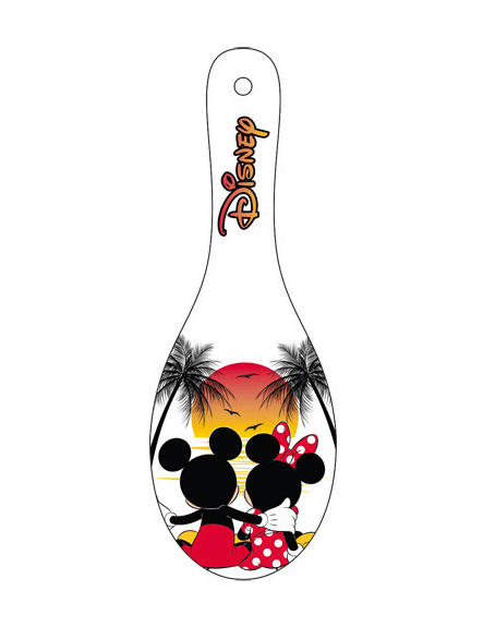 Spoon Rest Mickey Minnie Sunset, Multi