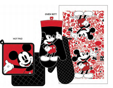 Standing Mickey 3 Piece Kitchen Set