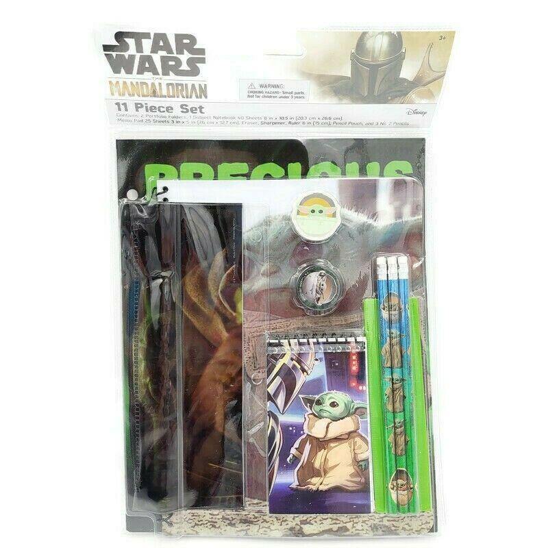 Star Wars Mandalorian 11 Piece Stationery Set