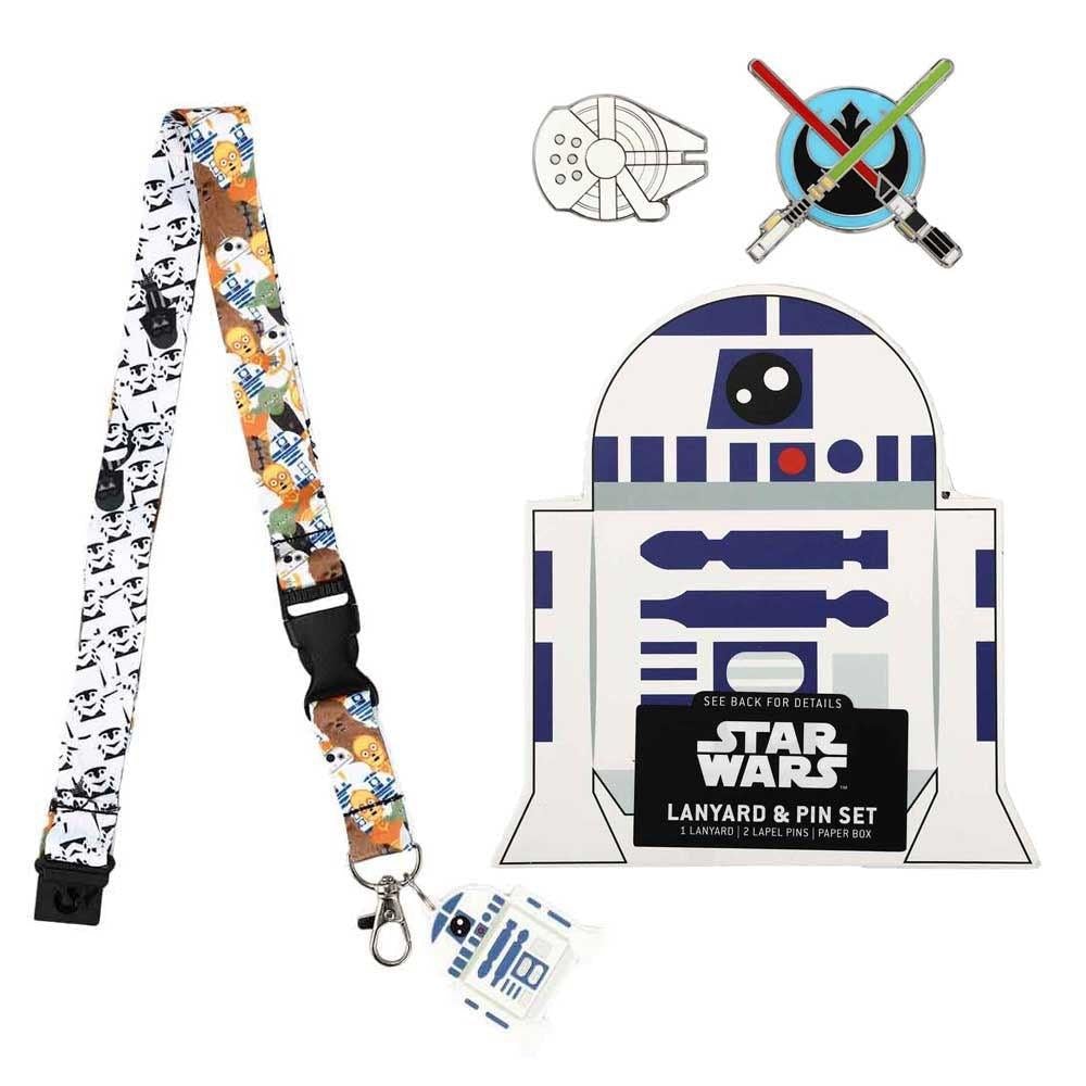 Star Wars Rebel Empire Characters Lapel Pins & Lanyard Box Set