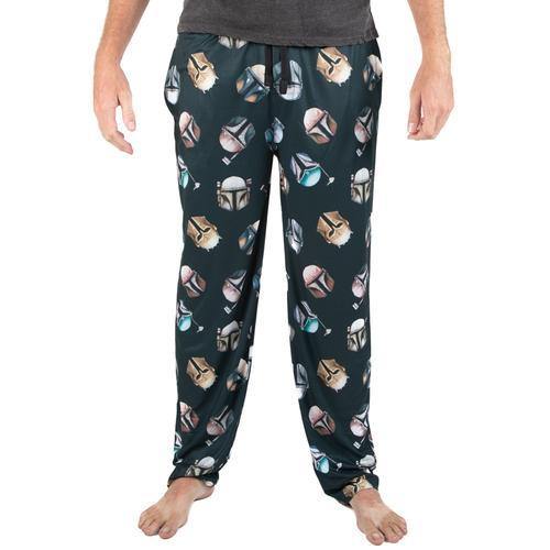 Star Wars The Mandalorian Helmet Sleep Pants Size XL