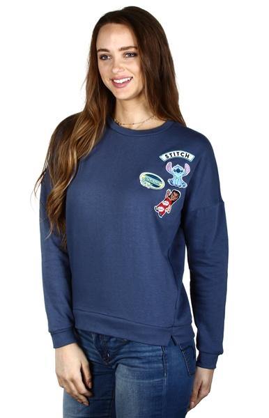 Stitch Crew Neck Sweatshirt