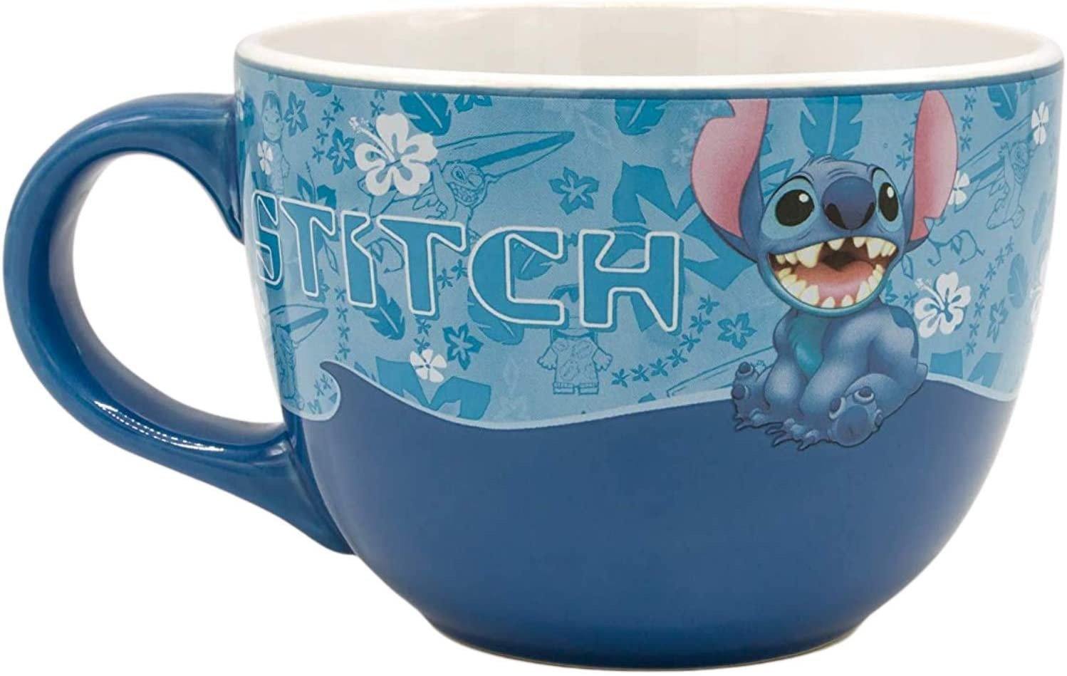 Stitch Wavy Oversized Mug