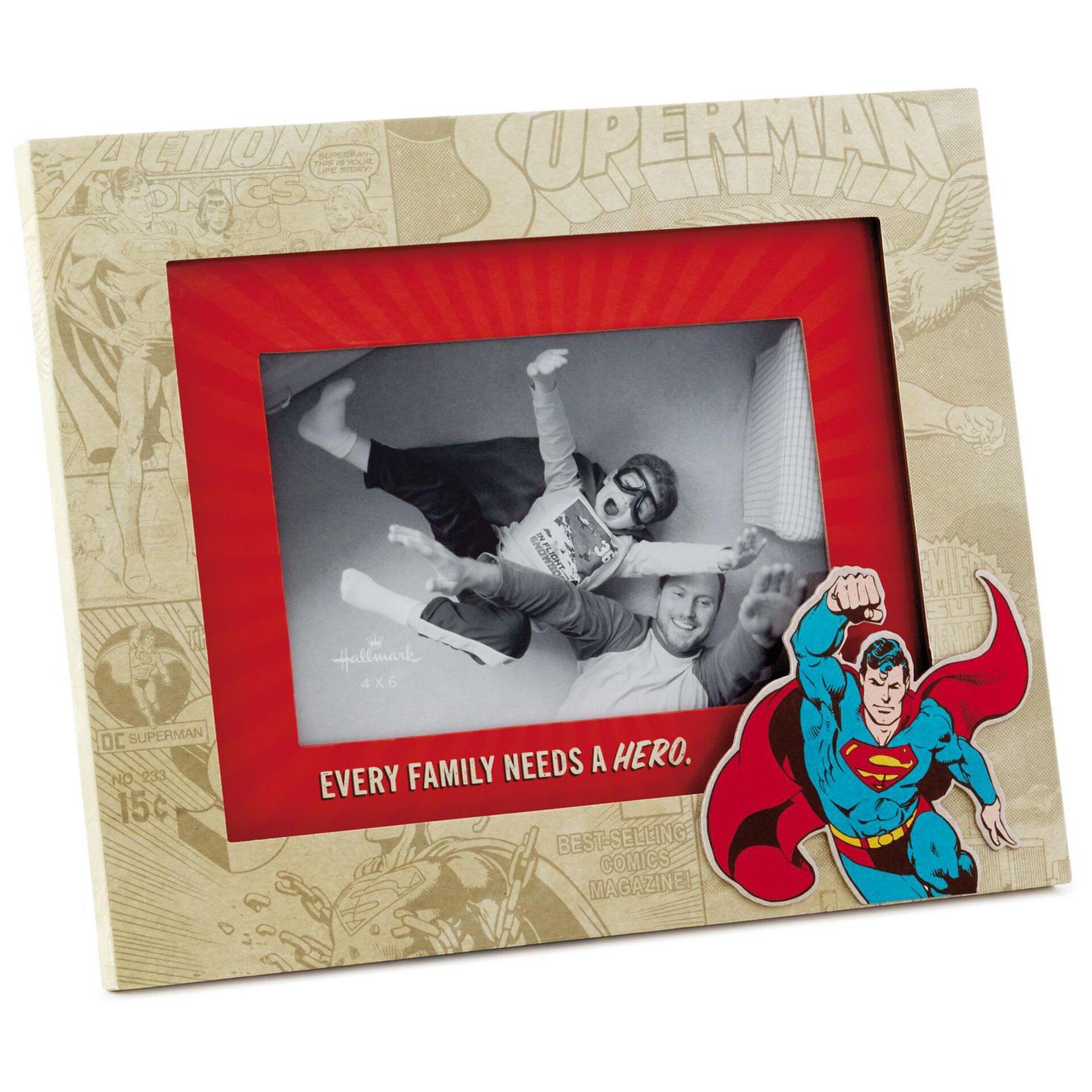 Superman™ Every Family Needs A Hero Picture Frame, 4X6