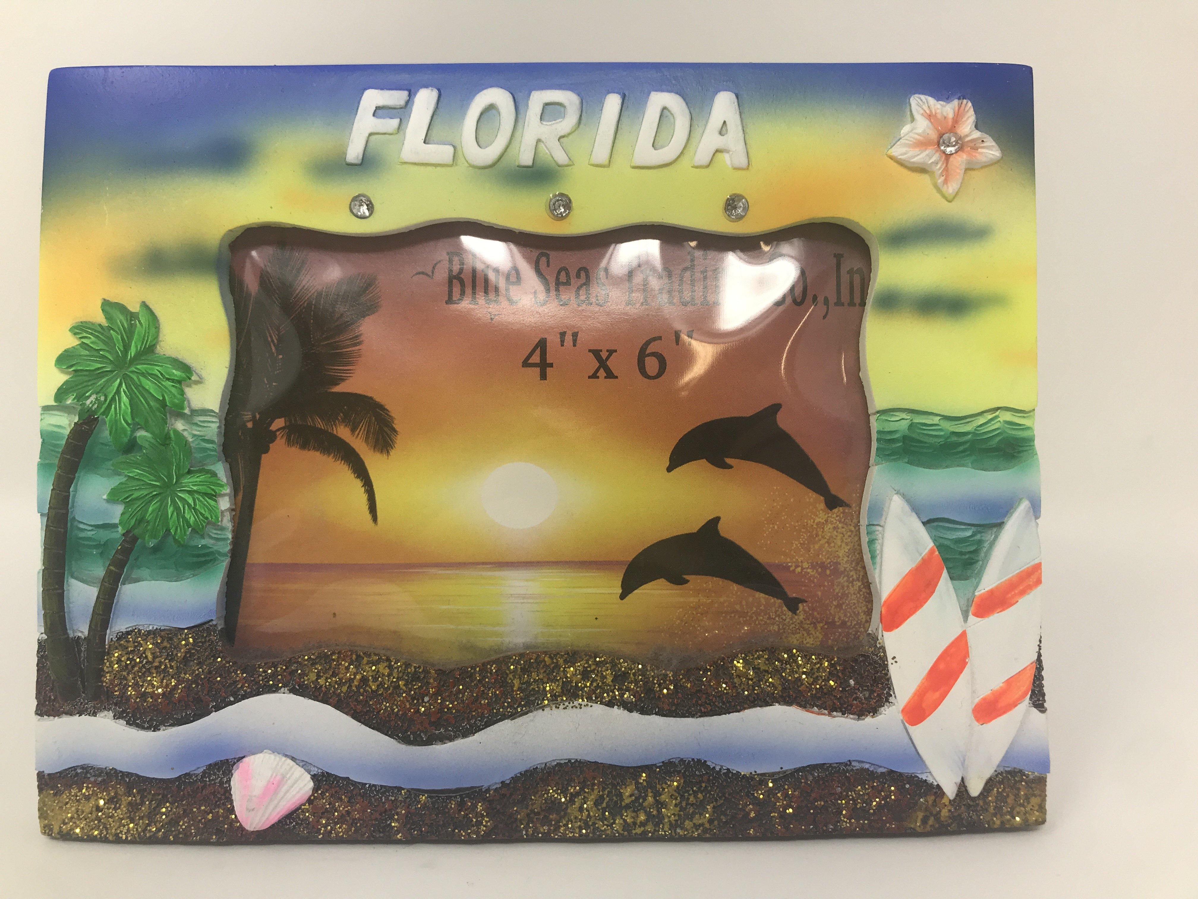 Surf & Palm Photo Frame