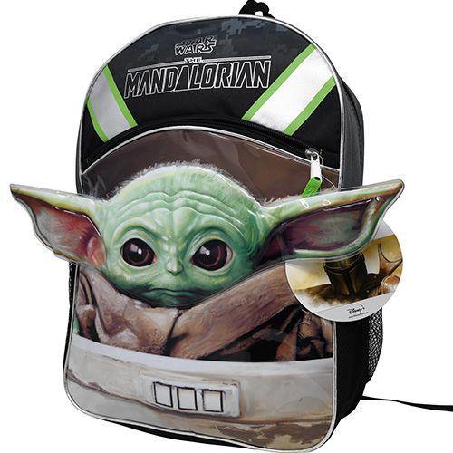 The Child Baby Yoda 16" Half Moon Backpack