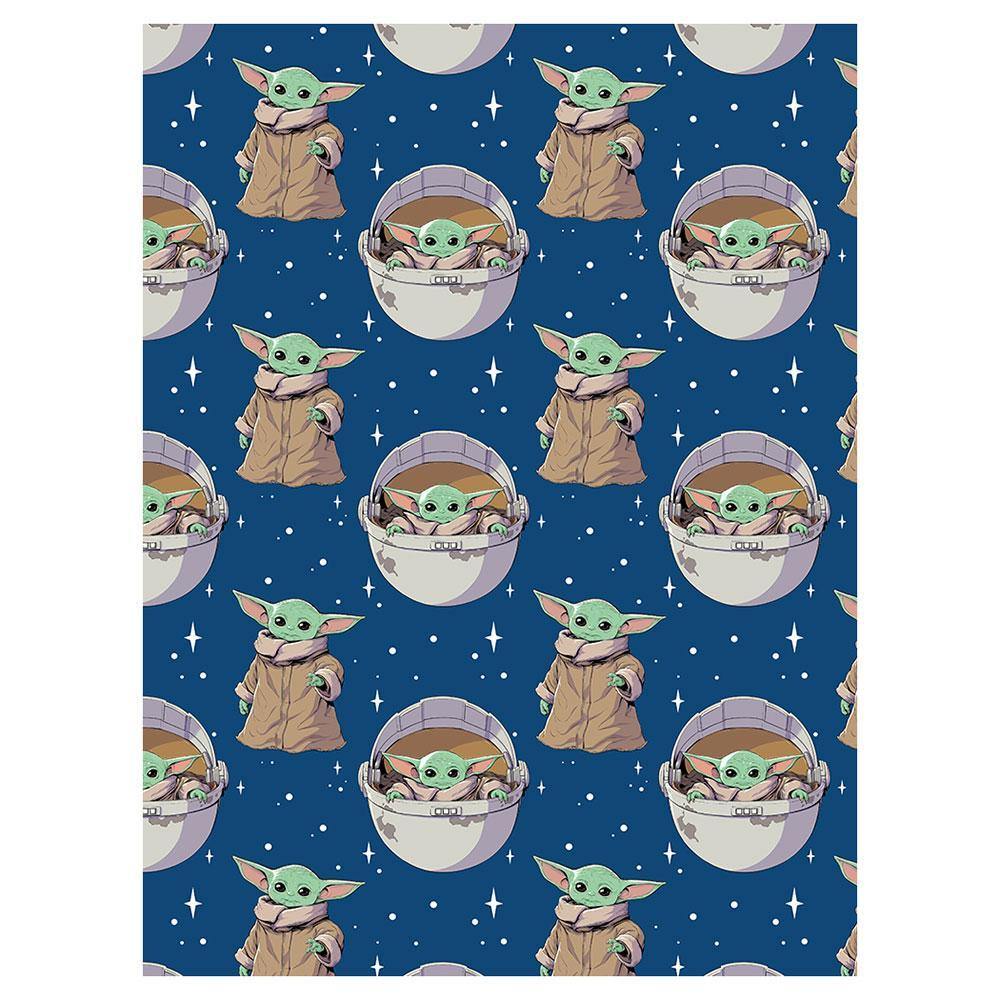 The Mandalorian, Baby Yoda Blanket” 60 x 80"