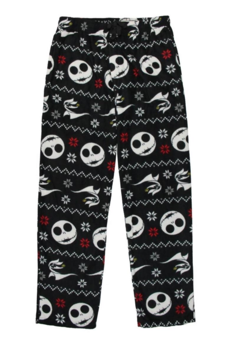 The Nightmare Before Christmas Men's Jack Skellington Plush Pajama Pants