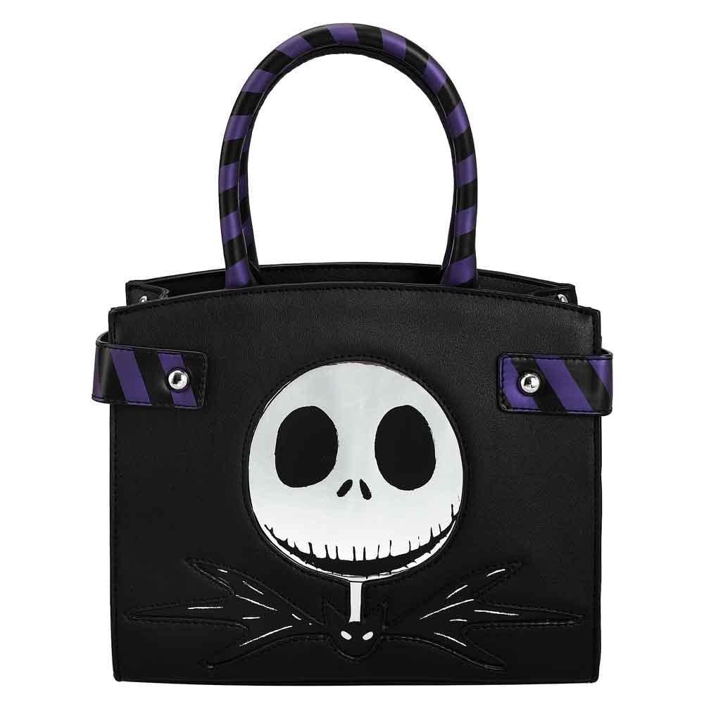 The Nightmare Before Christmas Metallic Print Handbag