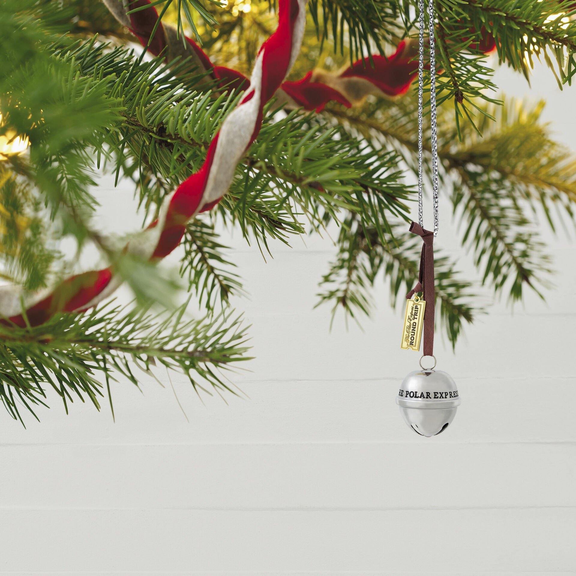 The Polar Express™ Santa's Sleigh Bell 2021 Metal Ornament