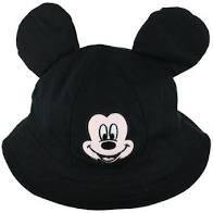 Toddler Mickey Bucket Hat, Black