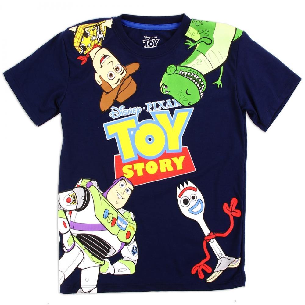 Toy Story Woody Buzz T Rex And Forky Toddler Boys Shirt