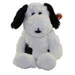 TY Attic Treasures Muggy Black White Plush Dog Small