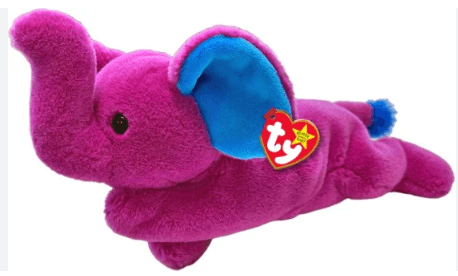 TY Beanie Baby-Peanut II The Elephant