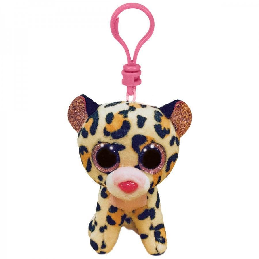 Ty Beanie Boos - Livvie The Leopard Key Clip