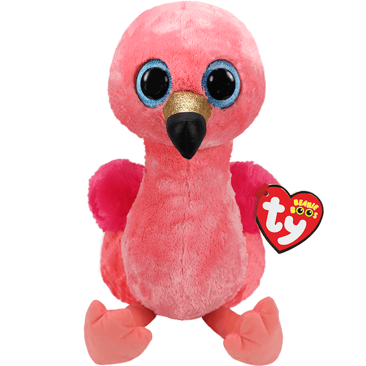 Ty Beanie Buddies- Gilda Pink Flamingo 16"