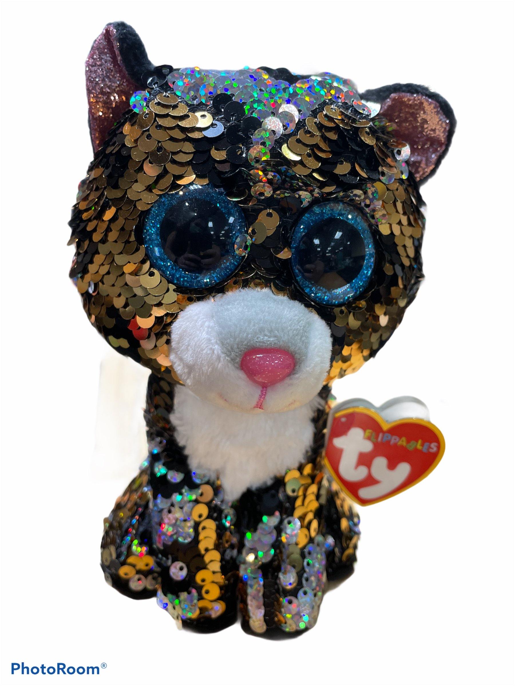 TY Flippables Sterling Cat Plush 6"