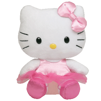 TY Hello Kitty Ballerina Plush 13"