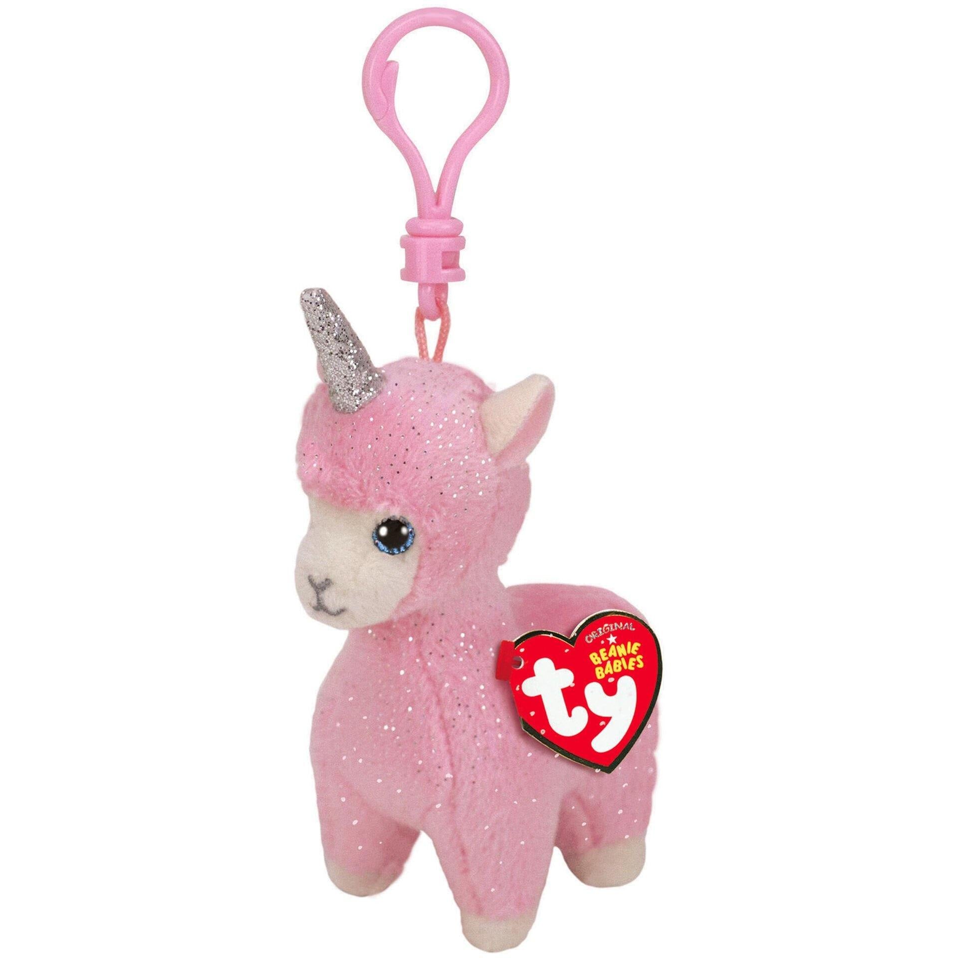 TY Lana Pink Llama Clip