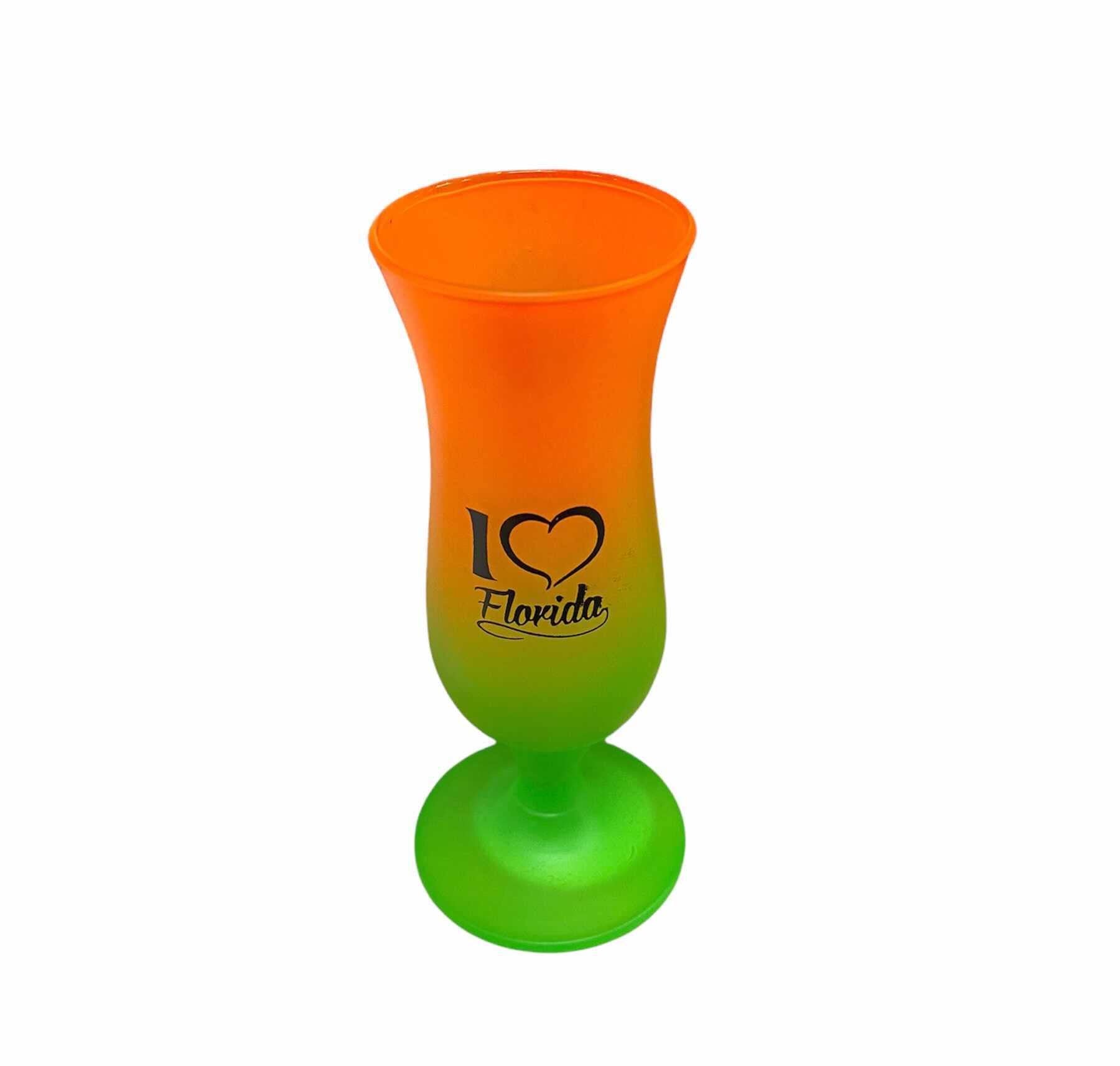 Tye Dye Neon Hurricane Shot Glass