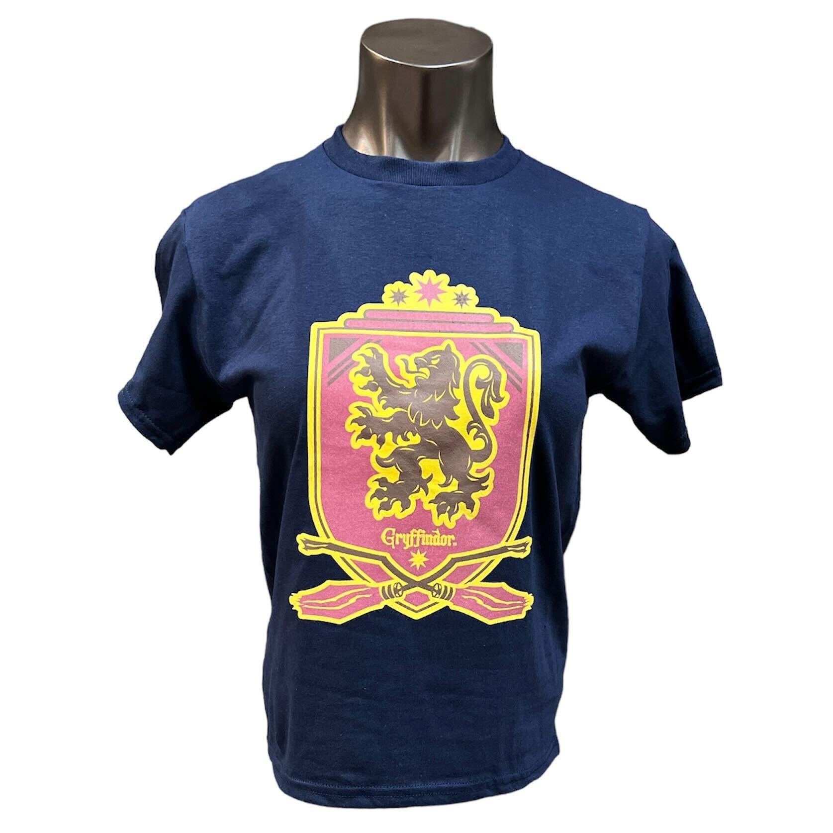Youth Harry Potter Gryffindor Crest Navy Tee