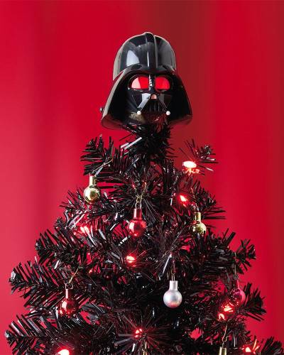 Mini Star Wars™ Darth Vader™ ShowToppers Musical Tree Topper With Light (3 in.)