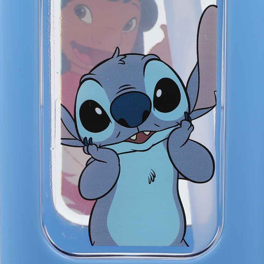 DISNEY LILO & STITCH 24 OZ. SQUARE SILICONE SLEEVE WATER BOTTLE