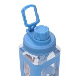 DISNEY LILO & STITCH 24 OZ. SQUARE SILICONE SLEEVE WATER BOTTLE