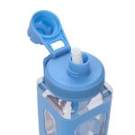 DISNEY LILO & STITCH 24 OZ. SQUARE SILICONE SLEEVE WATER BOTTLE