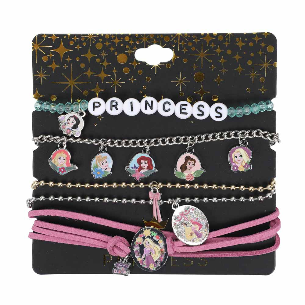 Disney Princess 4 pc Charm Bracelet