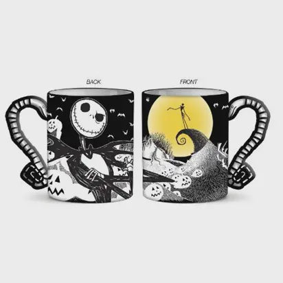 Nightmare Before Christmas Shaped Handle 20oz Ceramic Mug