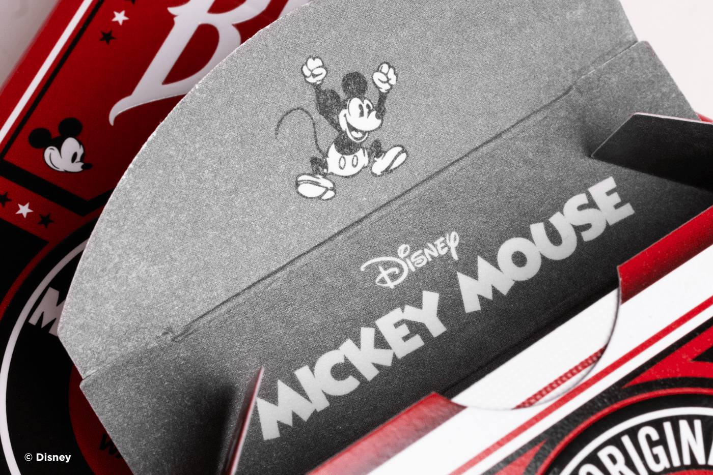 Bicycle Disney  Red Classic Mickey Mouse  Playing Cards