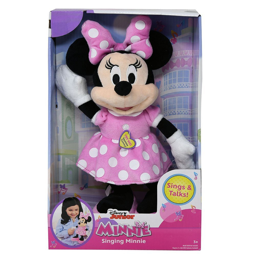 Disney Minnie "Happy Helpers" Theme 12" Singing Plush