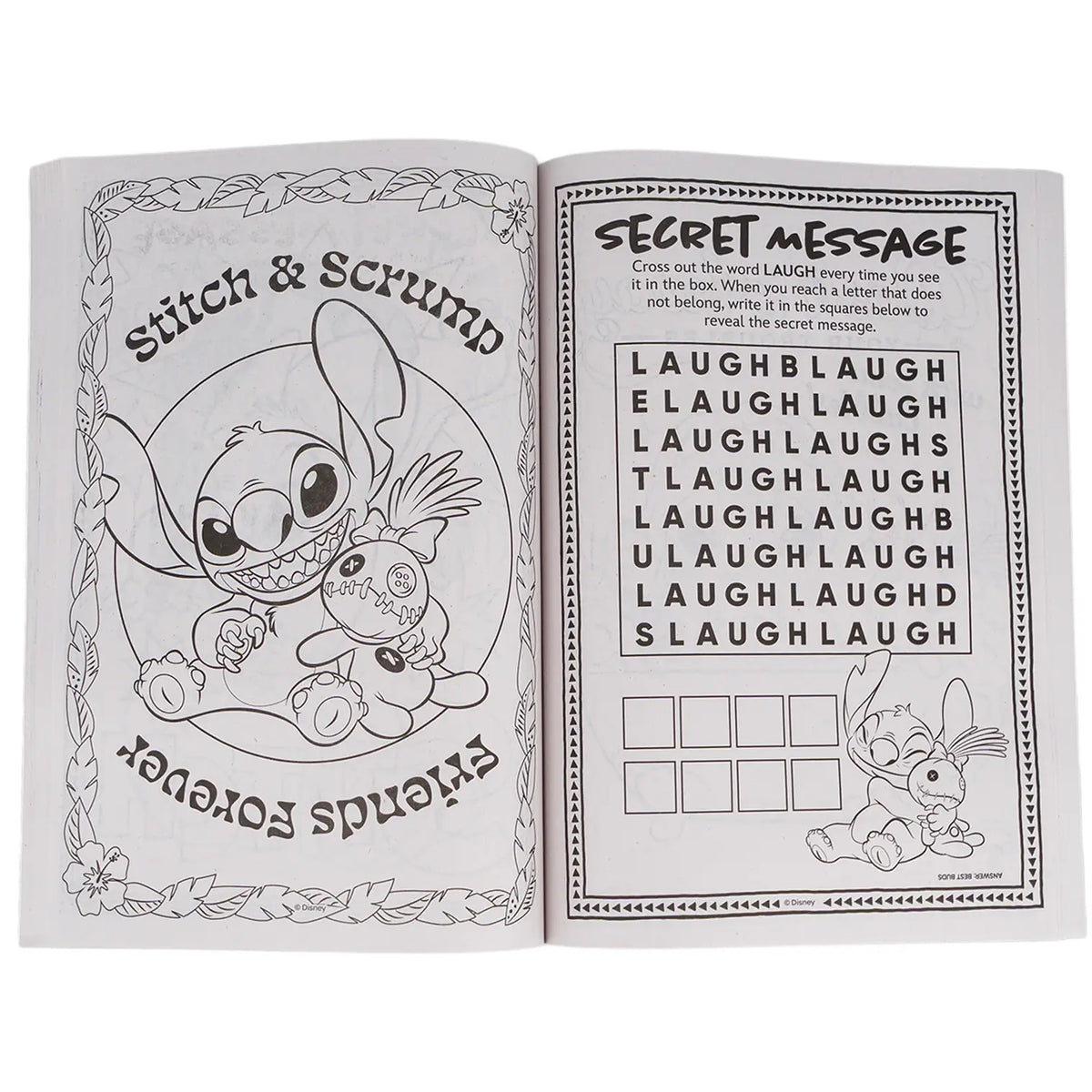 Disney Stitch Gigantic Coloring & Activity Book, 192 Pages