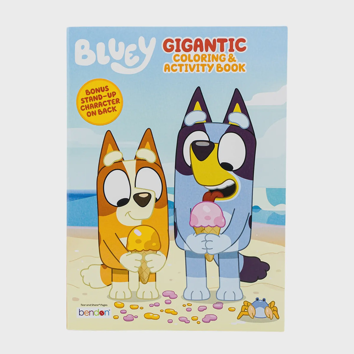 Bluey Gigantic Coloring & Activity Book, 192pg